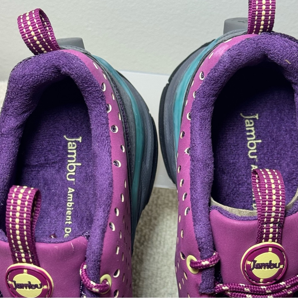 Jambu Women’s 7M Purple Slip On Trail Hiking Water Shoes Sneakers - Picture 5 of 9